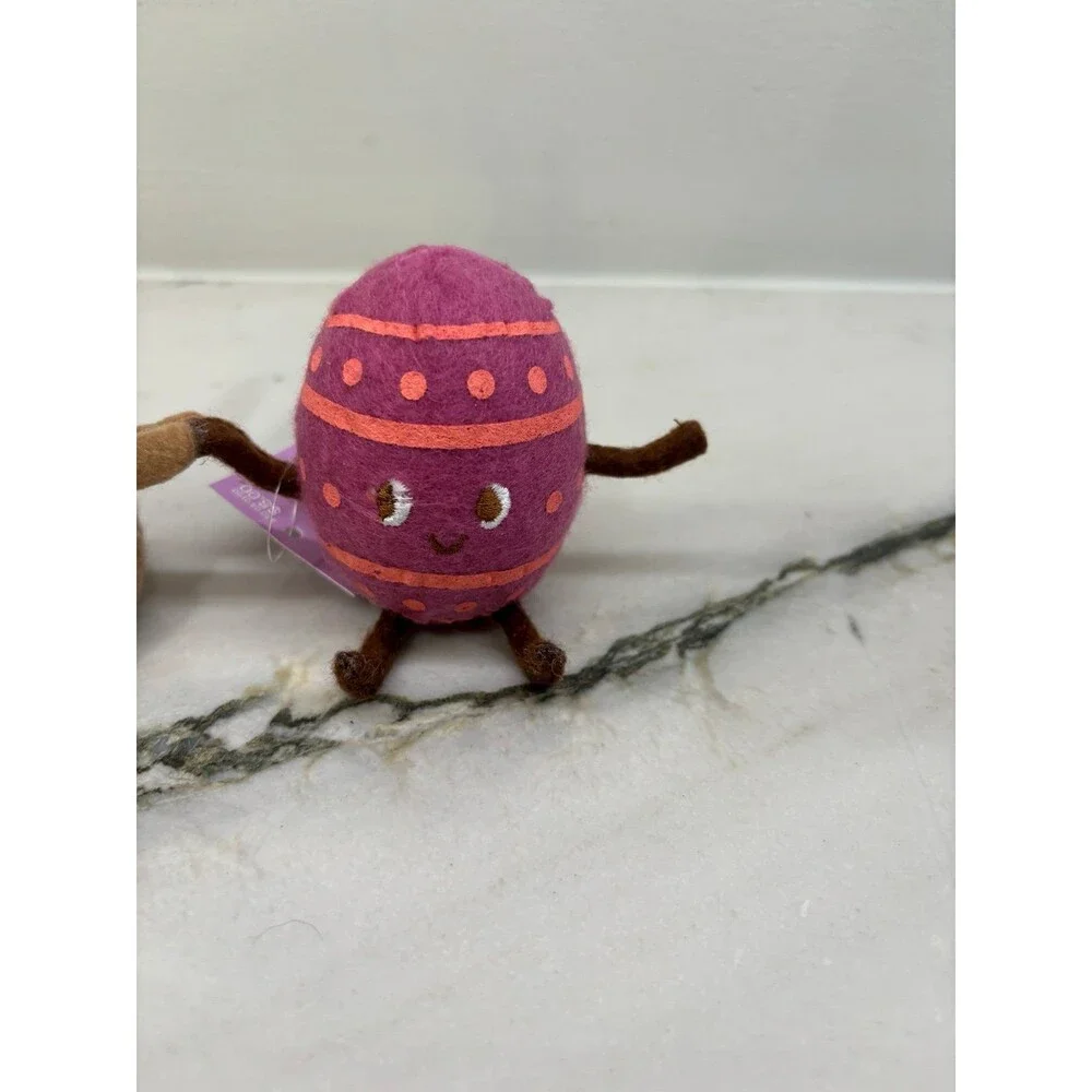 Spring Easter Target Spritz Felt Duos: bunny + Egg, mushroom + frog